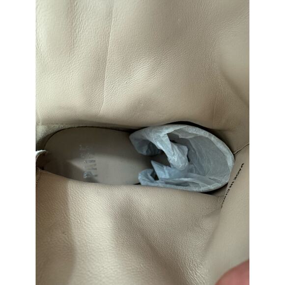 Paige Suede Fringe Studded Ankle Boots Size 8 Beige Western Boho - Picture 5 of 9